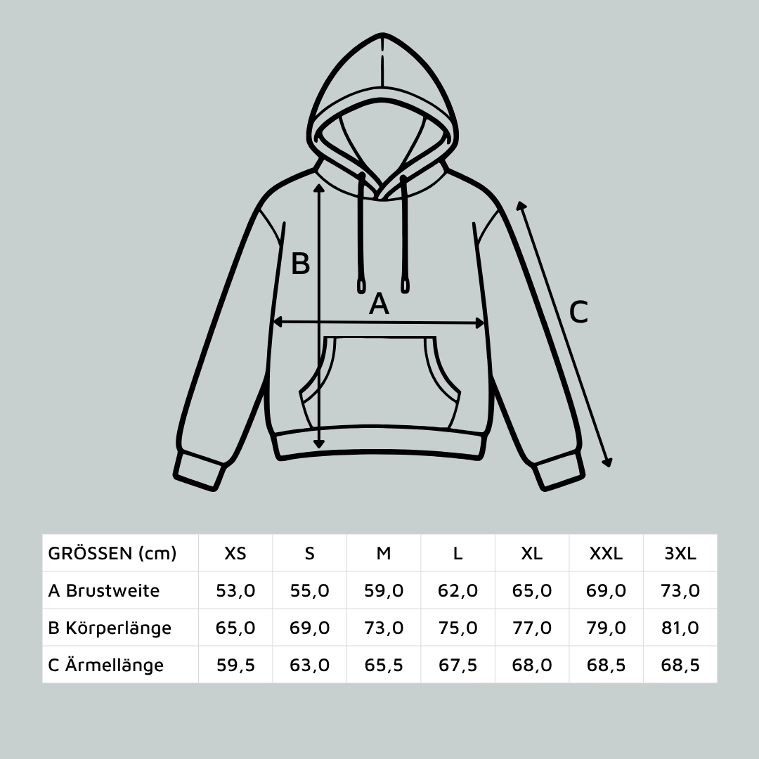 Hoodie bestie 100% Bio Baumwolle - Dogs are my favorite people I letzte Größen