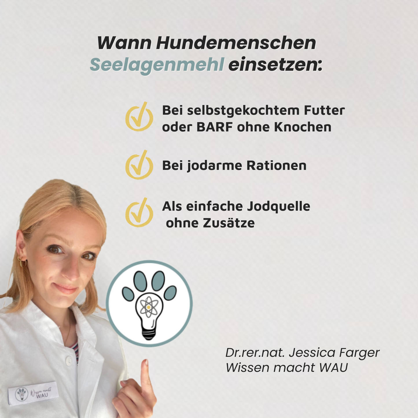 Seealgenmehl - Natürliche Jodquelle