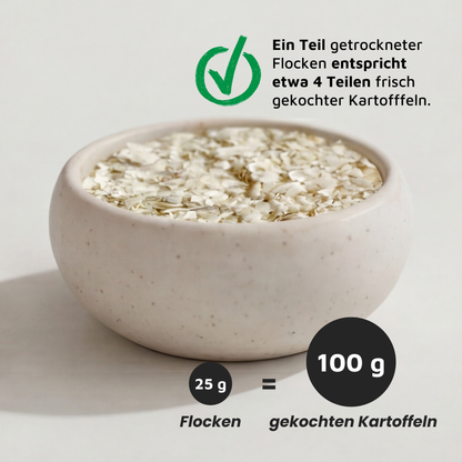 Kartoffelflocken - Schnell zubereitete Kohlenhydratquelle
