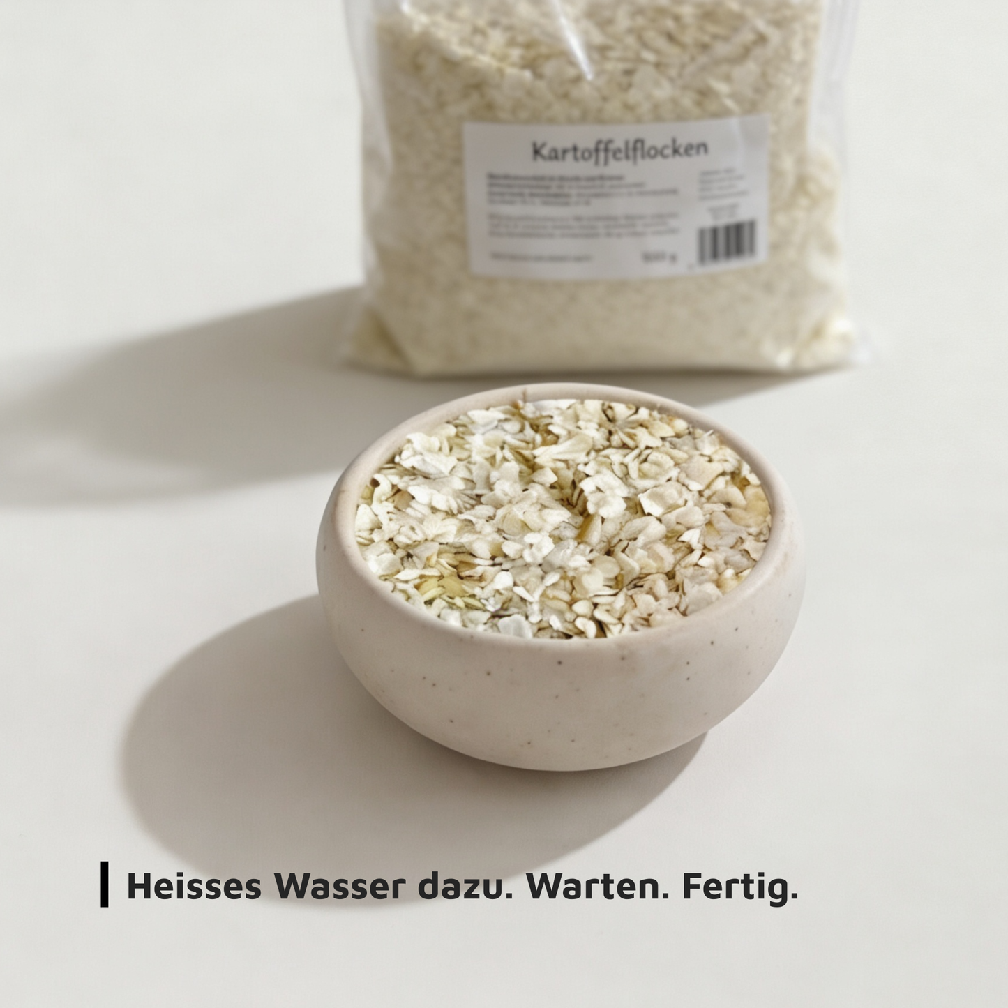 Kartoffelflocken - Schnell zubereitete Kohlenhydratquelle