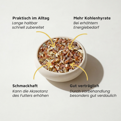 Süßkartoffelflocken - Gut verdauliche Kohlenhydratquelle