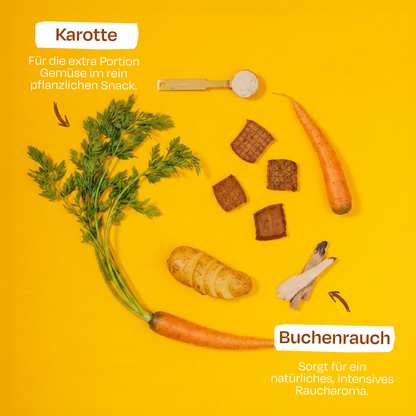 JERKEYS - hypoallergener Snack für Möhrenliebhaber