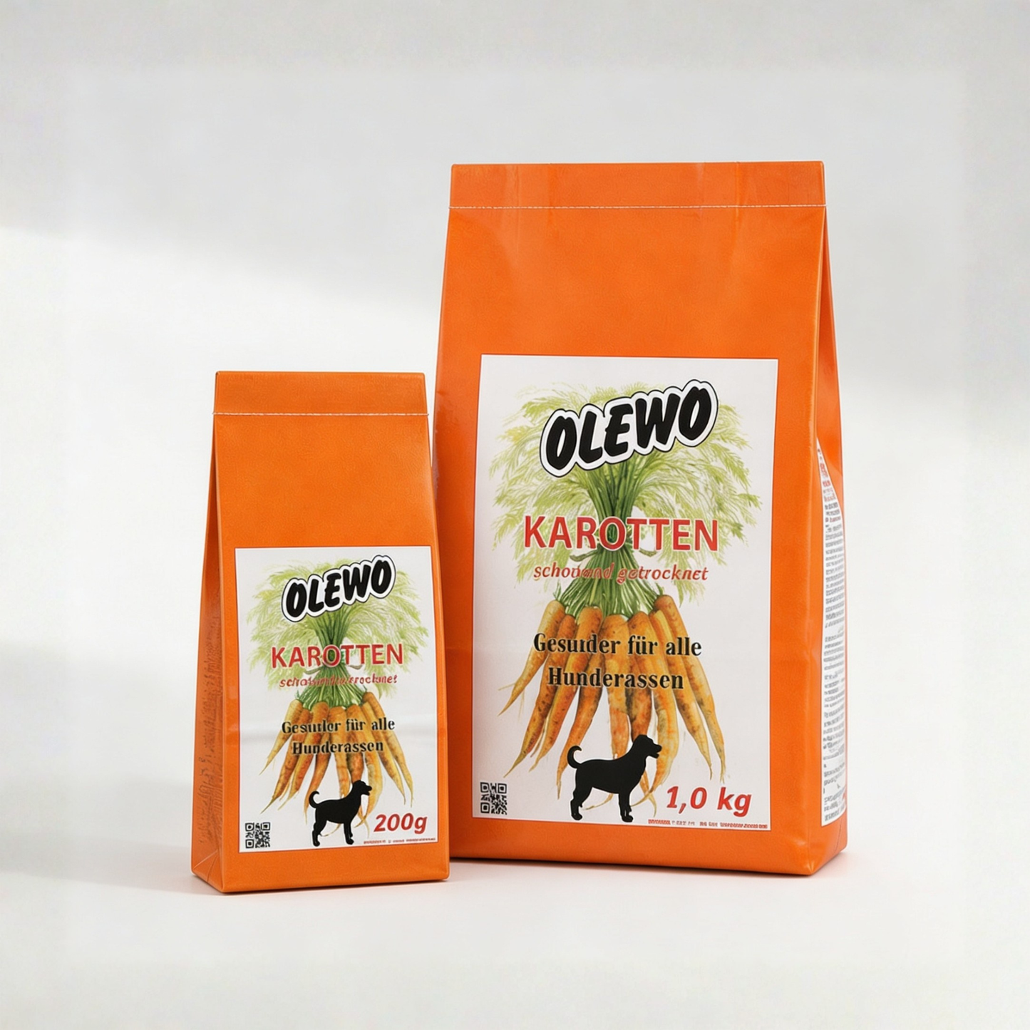 BALD VERFÜGBAR: OLEWO Karottenpellets -  100% Karottenpüree in wenigen Minuten