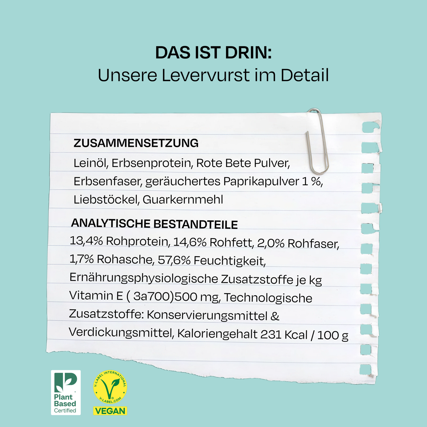 BALD VERFÜGBAR: LEVERVURST -  Die vegane Alternative zur Leberwurst aus der Tube