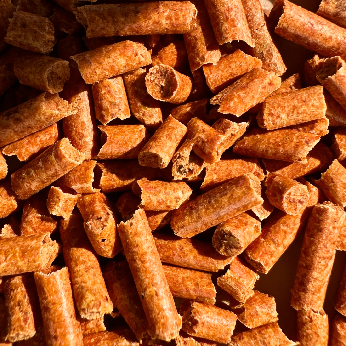 BALD VERFÜGBAR: OLEWO Karottenpellets -  100% Karottenpüree in wenigen Minuten
