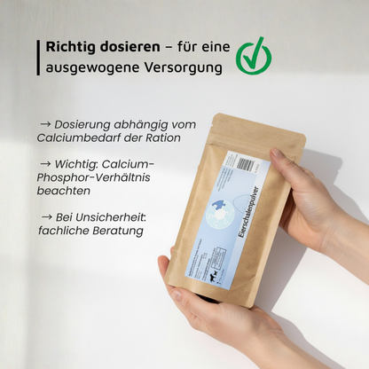 Eierschalenpulver - Natürliche Calciumquelle