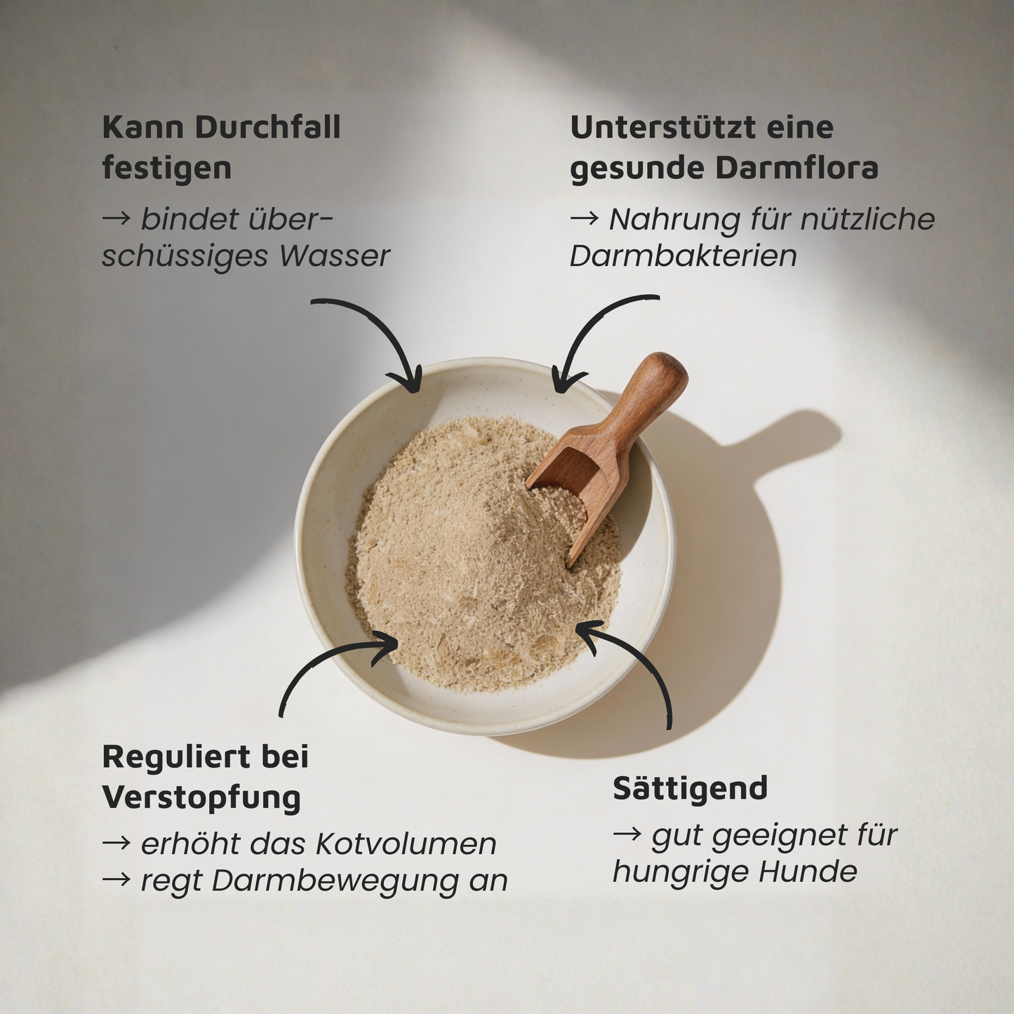 Flohsamenschalen - Regulierende Ballaststoffe