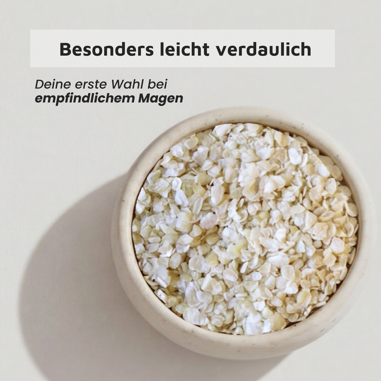 Reisflocken - Leicht verdaulich, ideal für Schonkost