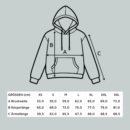 Hoodie bestie 100% Bio Baumwolle - Dogs are my favorite people I letzte Größen