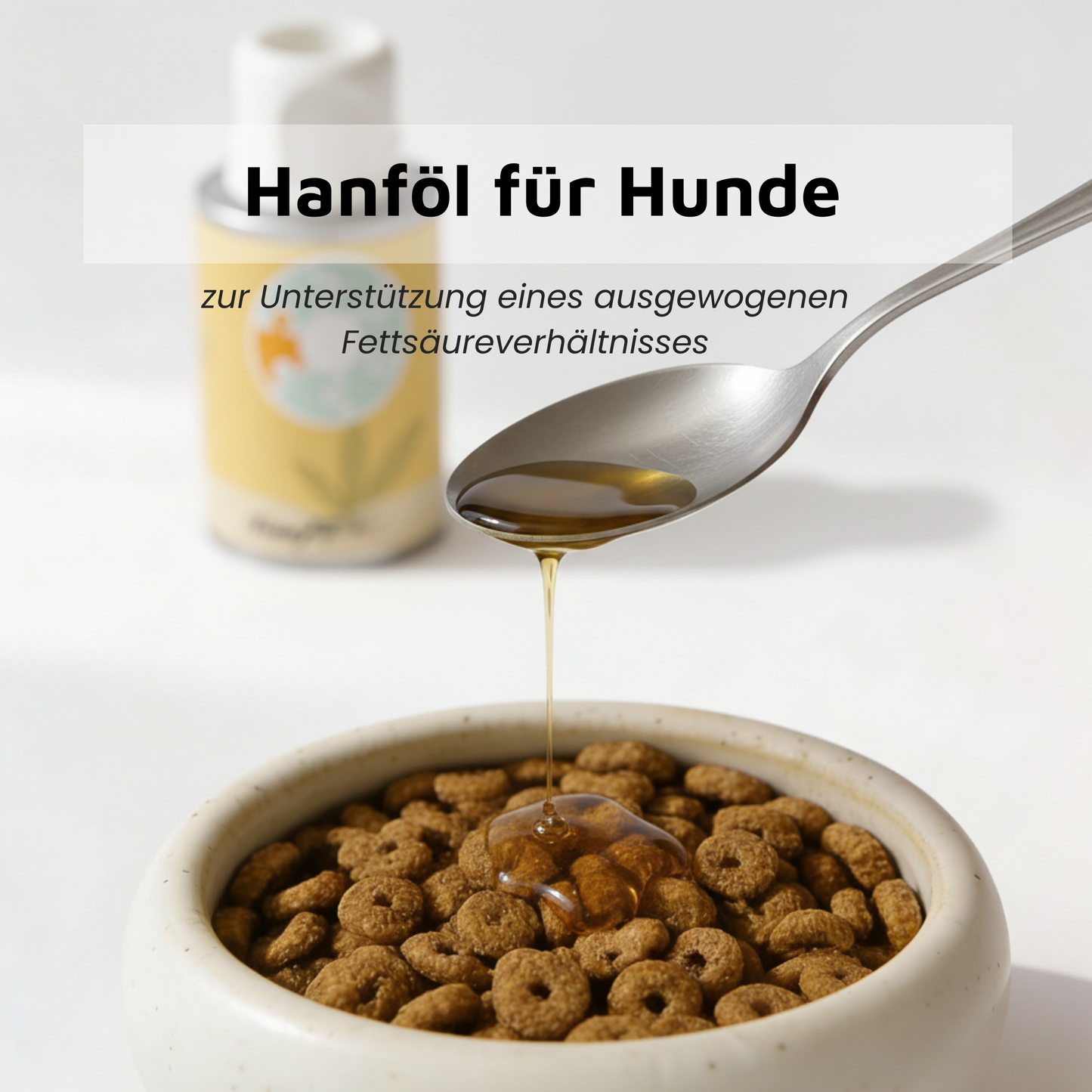 Hanföl - Omega-6 & 3 aus kaltgepresstem Hanf