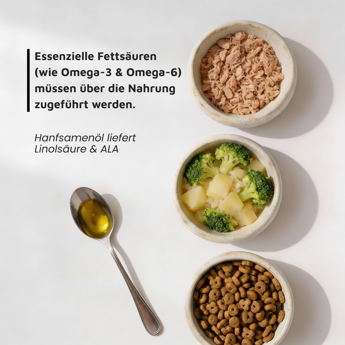 Hanföl - Omega-6 & 3 aus kaltgepresstem Hanf