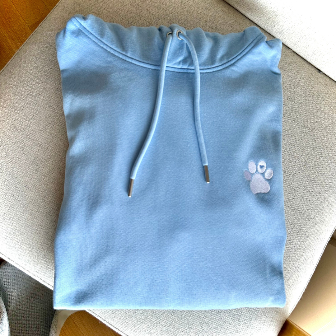 Hoodie bestie 100% Bio Baumwolle - Dogs are my favorite people I letzte Größen