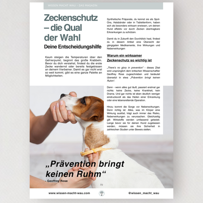 WMW Das Magazin - Zecken Grundlagen