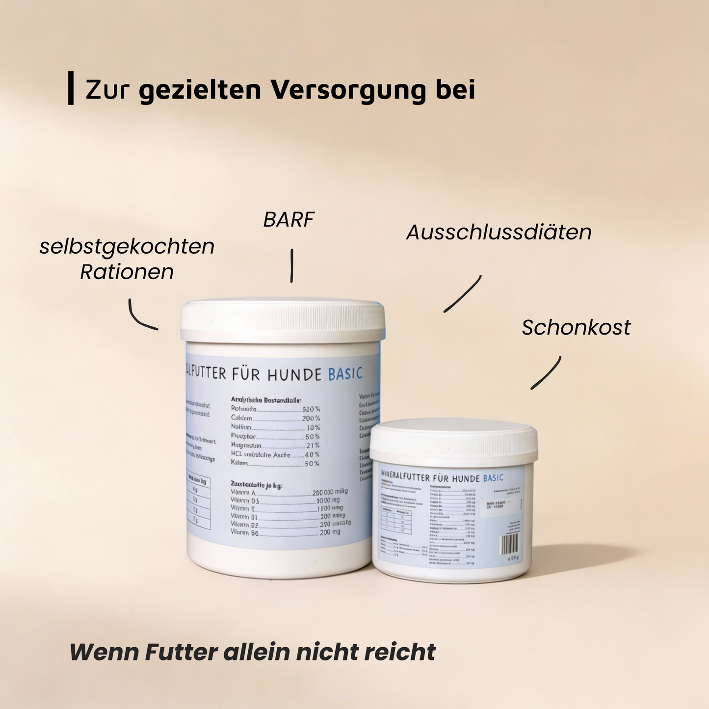 Mineralfutter für Hunde "Basic"