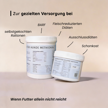 Mineralfutter für Hunde "+ Methionin"