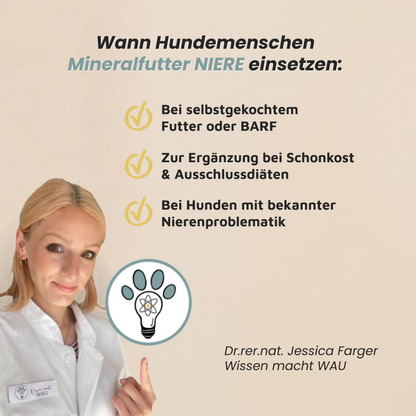 Mineralfutter für Hunde "Niere"