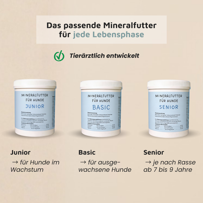 Mineralfutter für Hunde "Senior"
