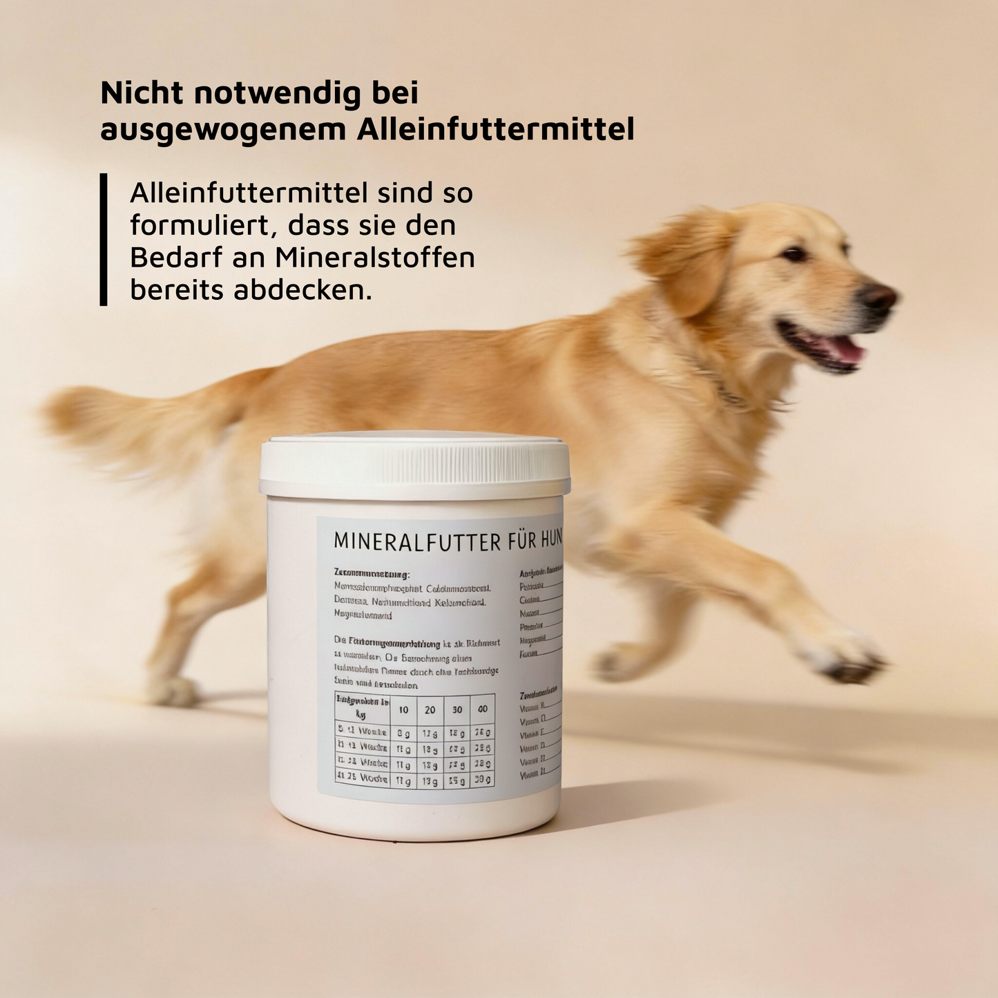 Mineralfutter für Hunde "Senior"
