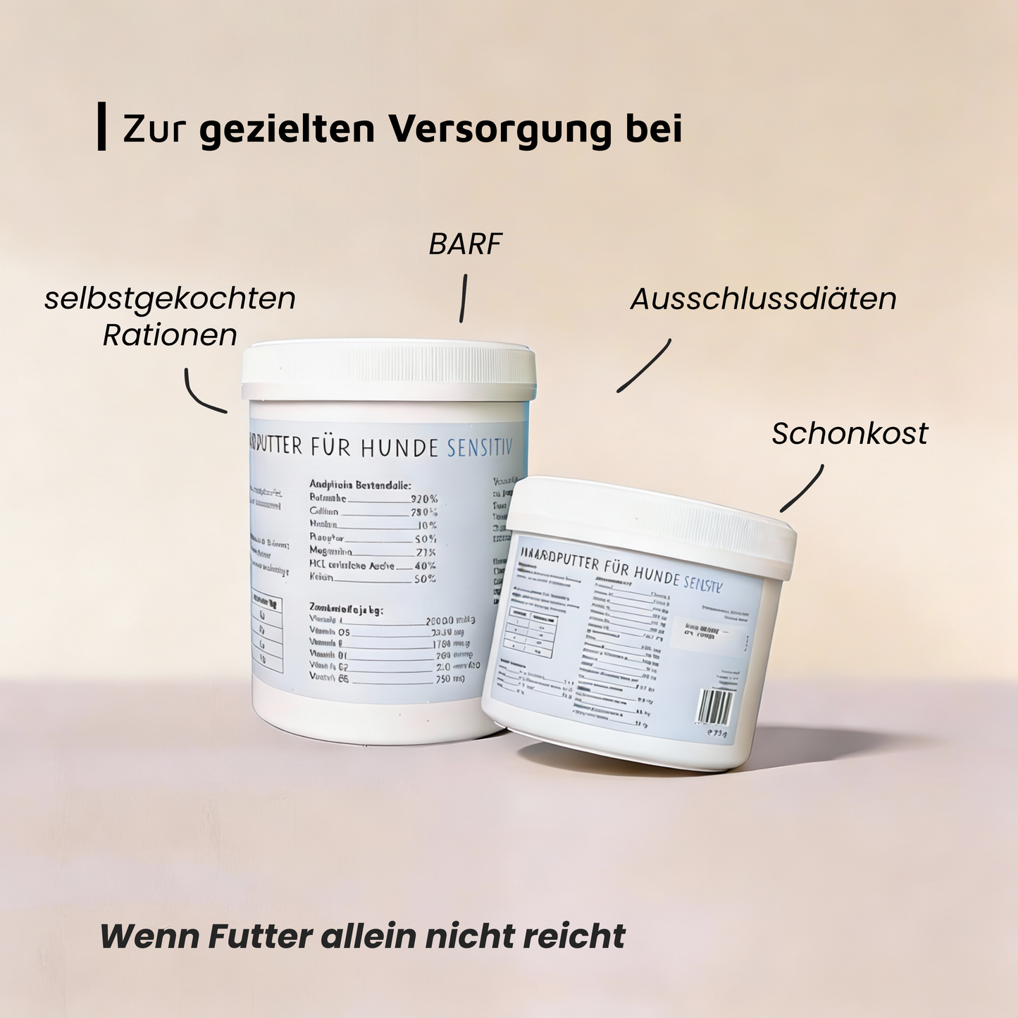 Mineralfutter für Hunde "Sensitiv"