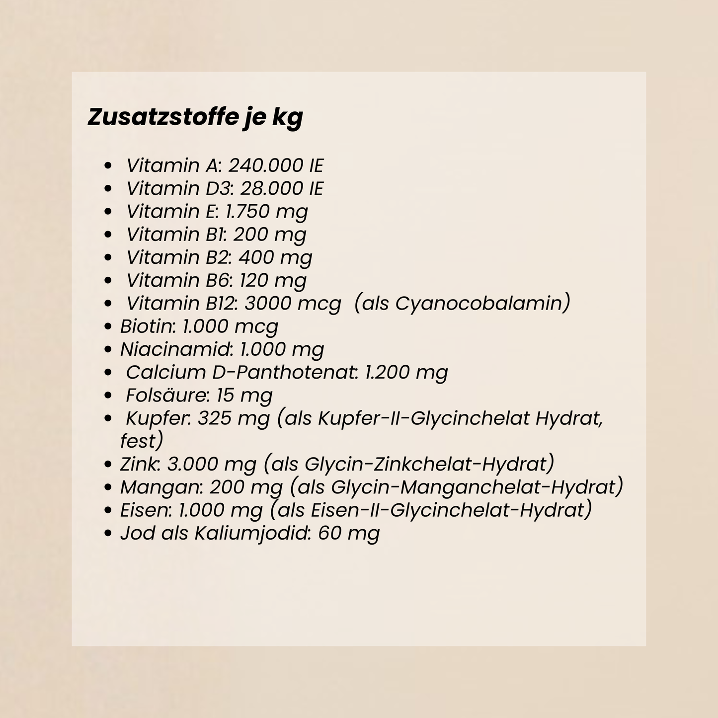Mineralfutter für Hunde "Sensitiv"