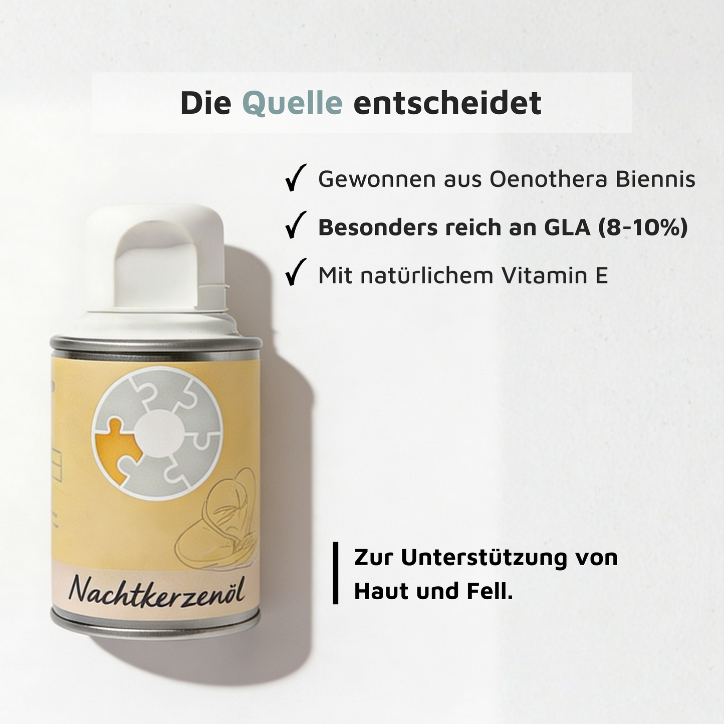 Nachtkerzenöl - Reich an Gamma-Linolensäure (GLA)