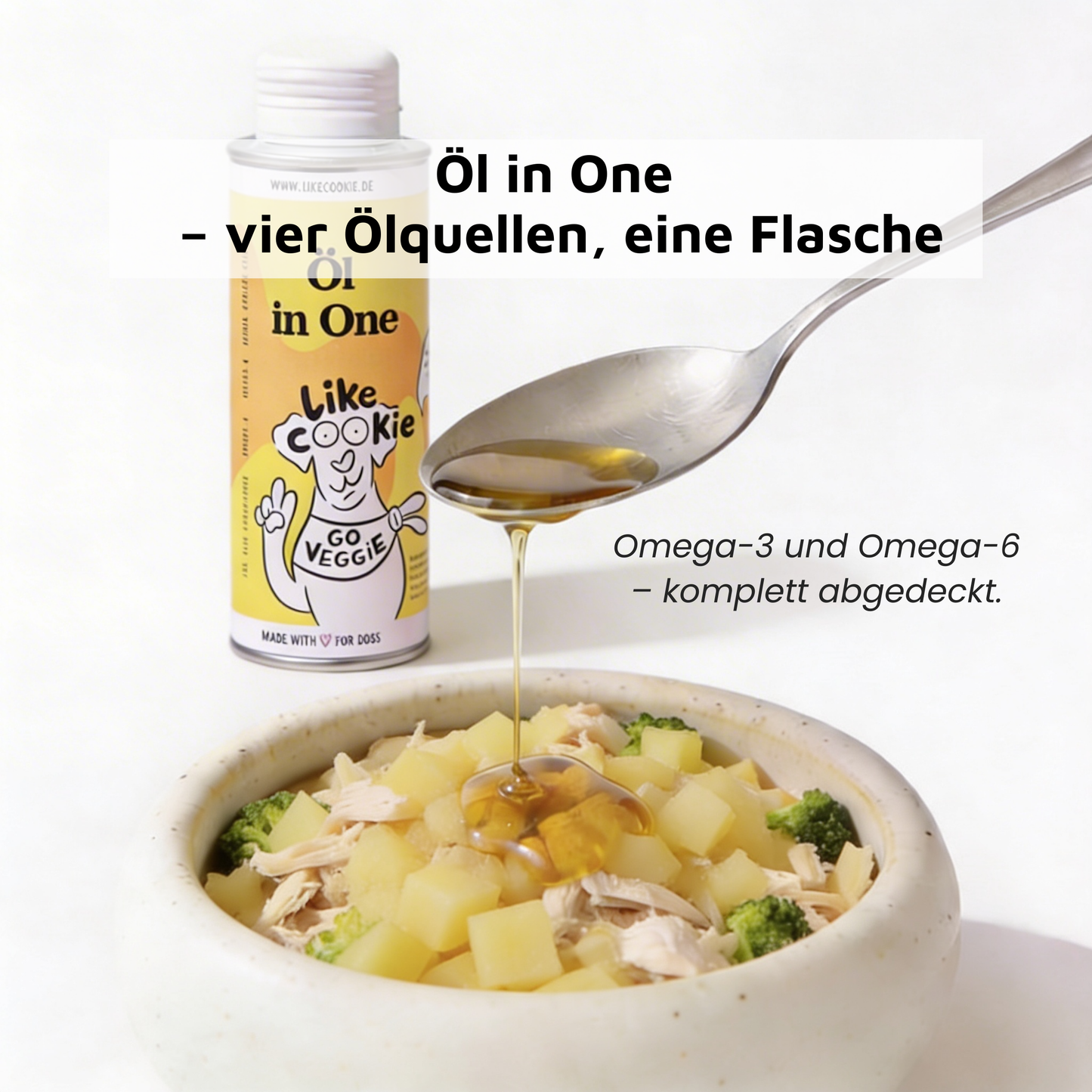 Öl in One - veganes Omega-3 & Omega-6 in einer Flasche