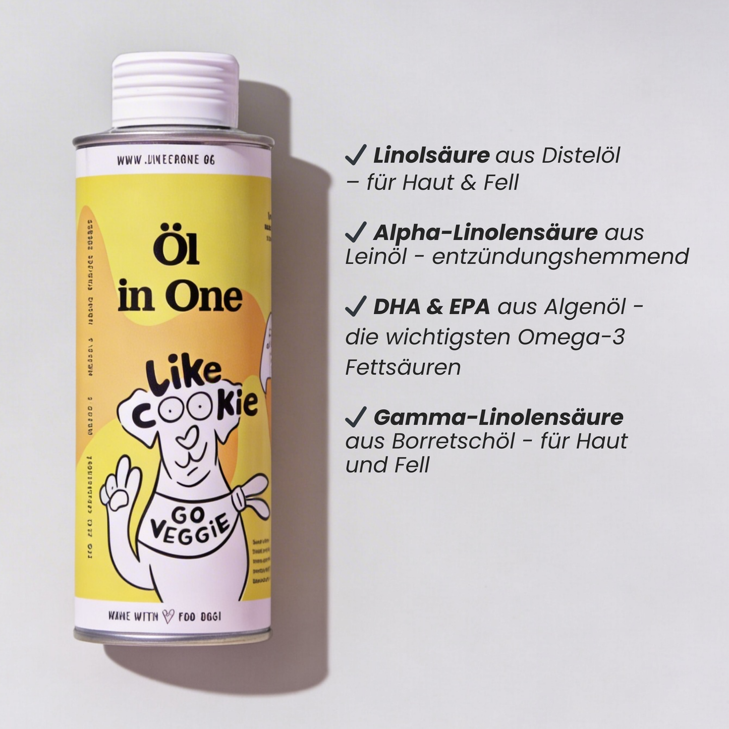 Öl in One - veganes Omega-3 & Omega-6 in einer Flasche