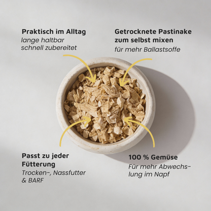 Pastinakenraspeln - 100% Pastinake, getrocknet