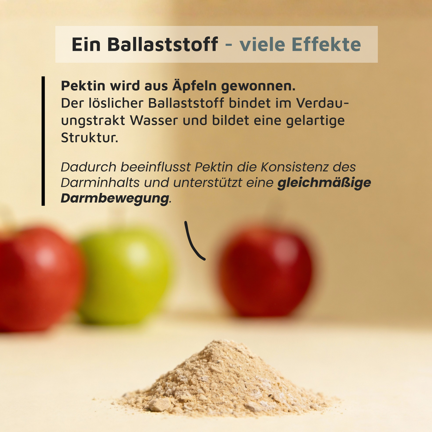 Pektin - Präbiotischer Ballaststoff für die Darmgesundheit