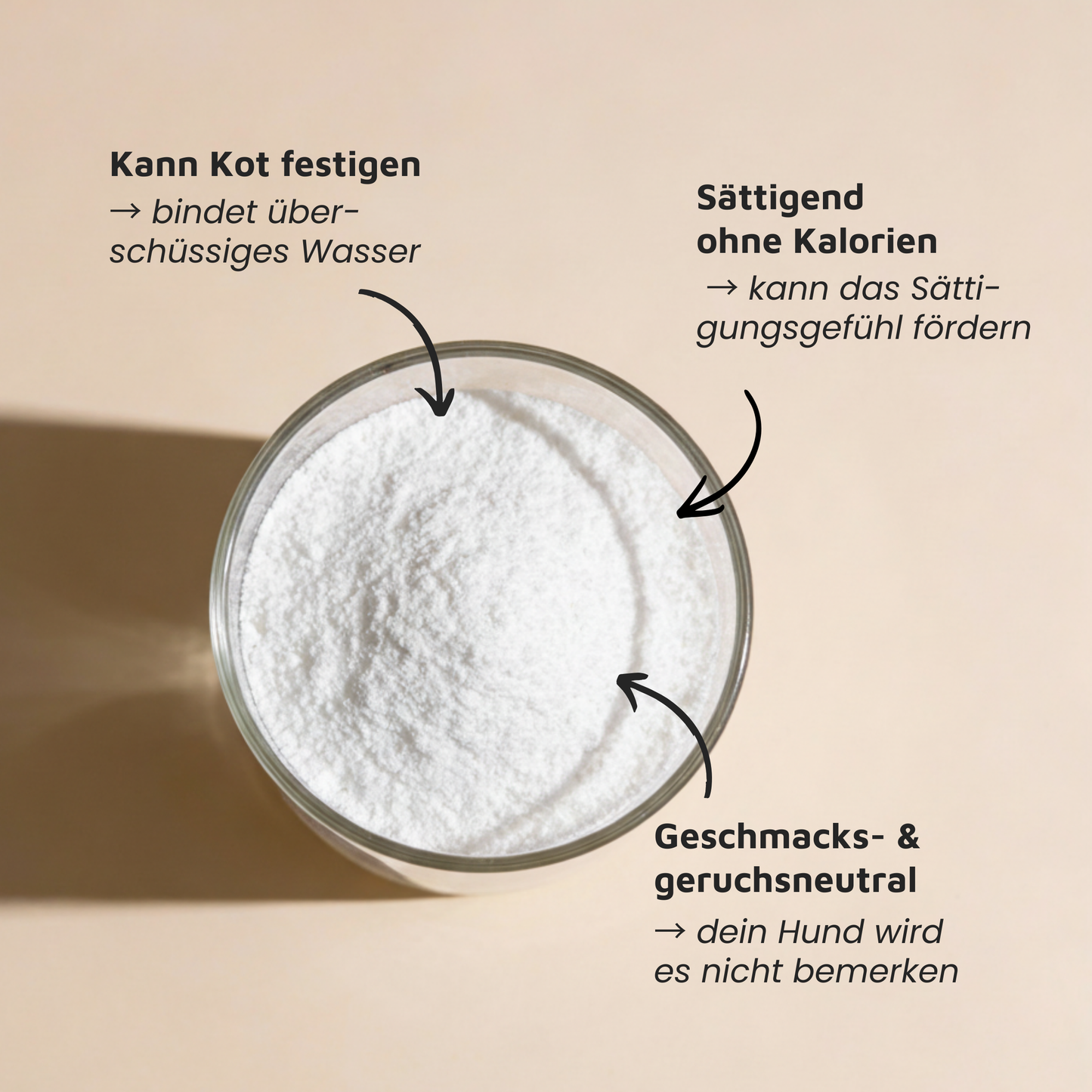 Zellulose - Kalorienfreier Ballaststoff für Sättigung & Kotkonsistenz