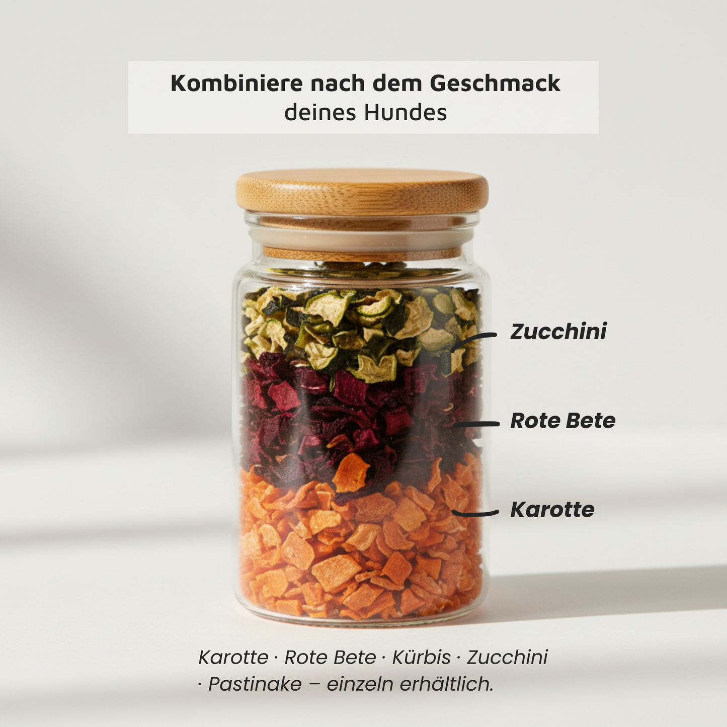 Zucchiniflocken - 100% Zucchini, getrocknet