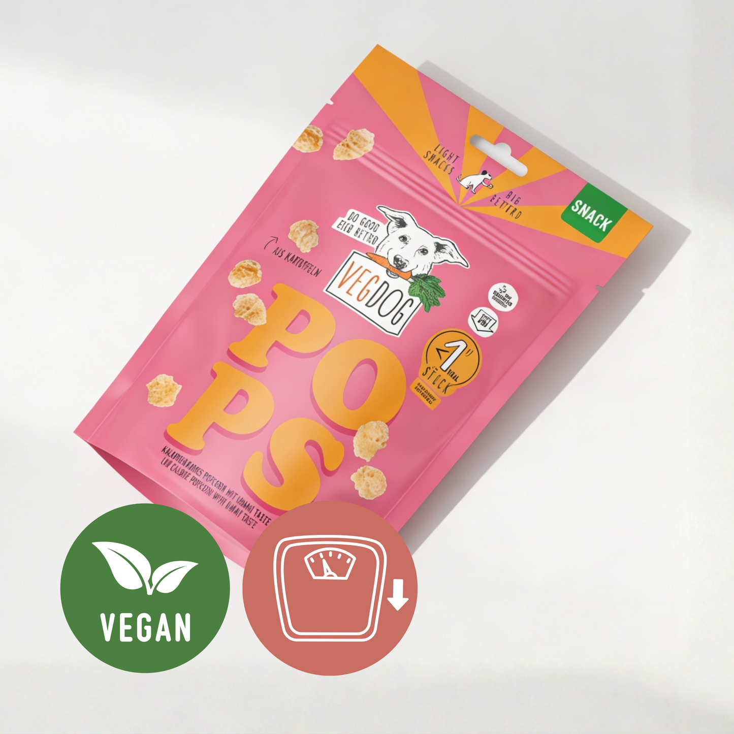 POPS - Snacks mit <1kcal pro Stück